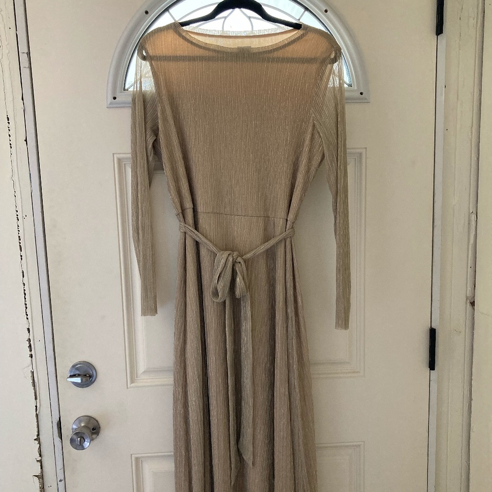 Anne Klein Glitter Midi Dress - Size 14